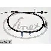 Linex Handbremsseil 21.01.14 Rechts für KIA Picanto (SA) 1515/1330mm