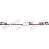 Quick Brake 50.753X Bremsschlauch für VW CADDY IV Kombi (SAB, SAJ) CADDY IV Kasten (SAA, SAH) CADDY ALLTRACK Kombi (SAB) CADDY ALLTRACK Kasten (SAA)