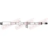 Quick Brake Bremsschlauch [Hersteller-Nr. 32.806] für Citroën, Peugeot