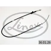 Linex Handbremsseil 36.01.26 Links für LAND ROVER Freelander SUV (L314) 1568/1286mm