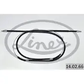 Linex Handbremsseil 14.02.66 Hinten für FIAT DUCATO Pritsche/Fahrgestell (230) 2715/890/2715/890mm