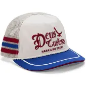 Deus Kappe Beep-Beep Trucker Unisex White / Red / Blue