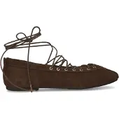 Toral Damen Ballerinas Janis - Bruin - Größe 42