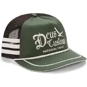 Deus Kappe Unisex Beep-Beep Trucker Pine Green