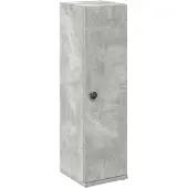 vidaXL Badezimmerschrank mit Rollenhalter Betongrau 20,5x22x72 cm