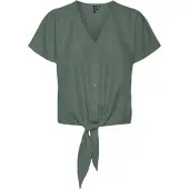 Vero Moda Vmmelony S/S Knot Top Wvn Exp Ga