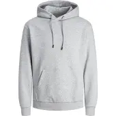 Jack & Jones Kapuzensweatshirt "JJEBRADLEY SWEAT HOOD NOOS", Materialmix, relaxed fit