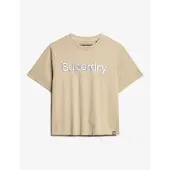 Superdry Emb Core Logo Boxy Loose Kurzarm-t-shirt
