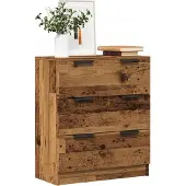 vidaXL Sideboard Altholz-Optik 60x30x70 cm Holzwerkstoff