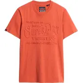 Superdry Workwear Embossed Relaxed Kurzarm-t-shirt