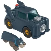 Imaginext Fisher-Price DC League of Super-Pets Ace mit Batmobile-Jet im Set