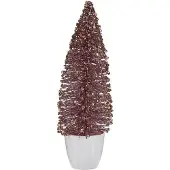Krist+ Weihnachtsbaum Mittel 10 x 33 x 10 cm Rosa Gold