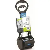 M PETS Schippe MPETS 38 x 12 x 10,5 cm Schwarz/Blau Kunststoff