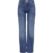 ONLY Straight-Jeans "ONLBLUSH – Straight Fit mit klassischem 5-Pocket-Design" straight fit, Denim/Jeans, Baumwollmischung, Coinpocket, unifarben