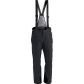 Maier Sports Skihose "Anton 2", Herren, Gr. 94, Langgrößen, schwarz, 100% Polyester, Hosen Skihose, Herren Schneehose mit Hosenträgern, wind/wasserdicht, Regular Fit
