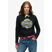 Superdry Floral Kapuzenpullover