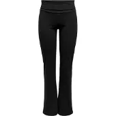 Only Play Leggings "ONPFOLD MW JAZZ JRS PNT NOOS" aus Baumwollmischung mit Elasthan und Jersey, ausgestellte Passform