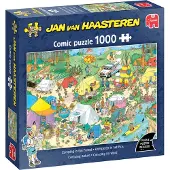 Jan van Haasteren Camping Im Wald Puzzle 1000 Stücke