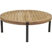 Stern Taro Beistelltisch Aluminium/Teak