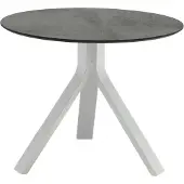 Stern Freddie Beistelltisch Aluminium mit Silverstar 2.0 Ø55 - Ø65 cm
