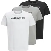 JACK&JONES JUNIOR 3er-Set T-Shirts Harry 12272651 Bunt Regular Fit
