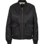 Brandit Übergangsjacke Damen Sherpa Bomberjacket schwarz Basics 100% Nylon M