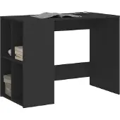 vidaXL Schreibtisch Schwarz 102x50x75 cm Holzwerkstoff