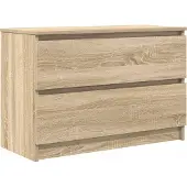 vidaXL TV-Schrank Sonoma-Eiche 80x35x54 cm Holzwerkstoff