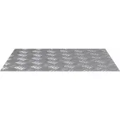 vidaXL Treppe Tritt 2 stk. 60 x 50 cm Silber Aluminium Rechtwinklig