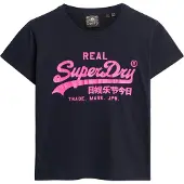 Superdry Neon Vl Graphic Fitted Kurzarm-t-shirt