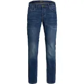 Jack & Jones Slim-fit-Jeans "JJITIM mit Waschung und praktischen Taschen" Abriebeffekte, modisch, slim fit, Denim