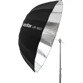 Godox UB-165S – Parabolischer Studioreflektor, Silber, 165 cm