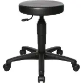 Topstar - Aufsatzhocker Tec 70, ohne Fußring, mit Rollen, schwarz