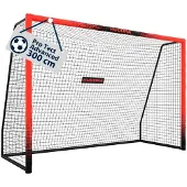 Hudora Pro Tect 300, Football target, Schwarz, Rot, Polyester, Edelstahl, 6 Jahr(e), 3000 mm, 1200 mm