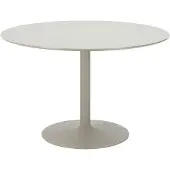 Ebuy24 Ilse Esstisch Ø120cm sandfarben.