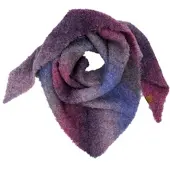 Maximo Dreieckstuch , Mädchen, lila (lavendel), Strick, Materialmix, mehrfarbig, Modetücher Dreieckstuch, weicher Materialmix, Bouclé-Garn, Farbverlauf, bequem, wärmend