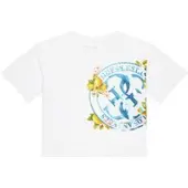 GUESS T-Shirt J6GI00 K6YW4 Weiß Regular Fit