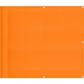 vidaXL Balkon-Sichtschutz Orange 90x700 cm 100% Polyester-Oxford