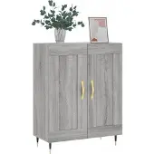 vidaXL Sideboard Grau Sonoma 69,5x34x90 cm Holzwerkstoff