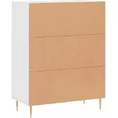 vidaXL Sideboard Weiß 69,5x34x90 cm Holzwerkstoff