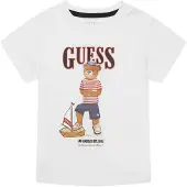GUESS T-Shirt N6GI04 K8HM4 Weiß Regular Fit