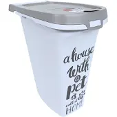Moderna Trendige Geschichte Haustierweisheit Futtereimer In Mittlerer Größe 10l 36.2x20.1x36.5 Cm
