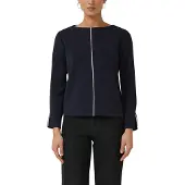 s.Oliver Black Label Sweatshirt, U-Boot Ausschnitt