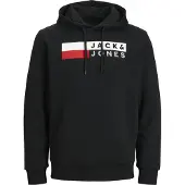 Jack & Jones Crop Logo Plus Size Kapuzenpullover