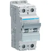 Hager NDN225 Leitungsschutzschalter 2 polig 10kA/15kA D-25A 2M