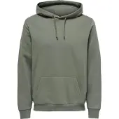 Only & Sons Kapuzensweatshirt "ONSCERES HOODIE SWEAT NOOS", Baumwollmischung, regular fit