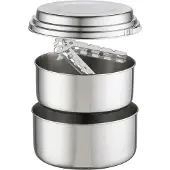 MSR - Kochsystem Alpinist 2 pot - Alpine 2 Pot Set - Grau