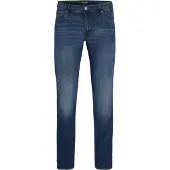Jack & Jones 12153646, Jeans, Erwachsener, Blau, Baumwolle, Elasthan, Polyester, Nicht bleichen, Natürliche Trocknung