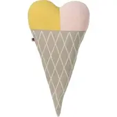 David Fussenegger Kissen gefüllt Juwel 'Gelato Dreams' 35 x 65 cm Natur