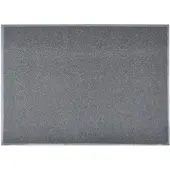 Karat Spaghettimatte Fußmatte aus Vinyl mit Aufdruck Grau Ohne Aufdruck 90 x 120 cm